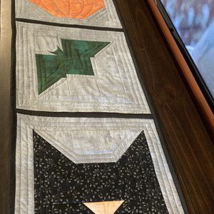 October Halloween Table Runner